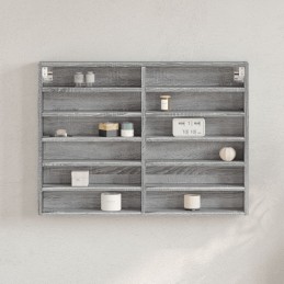 Vitrinenschrank Grau Sonoma...