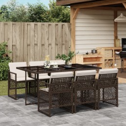7-tlg. Garten-Essgruppe mit...