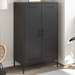Highboard Schwarz 68x39x113...