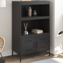 Highboard Schwarz 68x39x113...