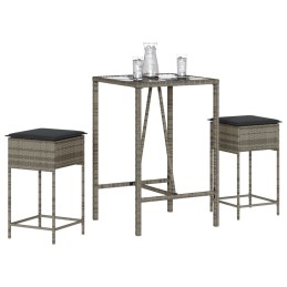 3-tlg. Gartenbar-Set mit...