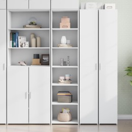 Highboard Weiß 45x41x185 cm...