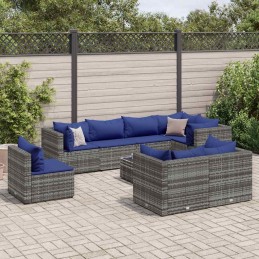 9-tlg. Garten-Lounge-Set...