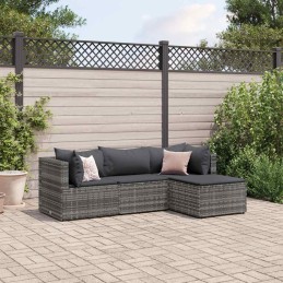 4-tlg. Garten-Lounge-Set...
