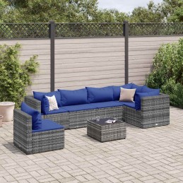 7-tlg. Garten-Lounge-Set...