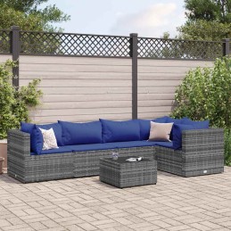 6-tlg. Garten-Lounge-Set...