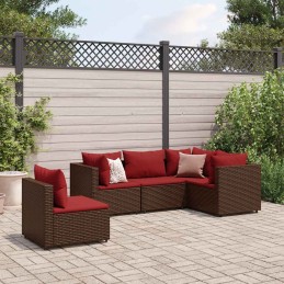 5-tlg. Garten-Lounge-Set...