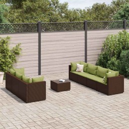 8-tlg. Garten-Lounge-Set...