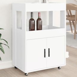 Barwagen Weiß 60x39,5x89 cm...