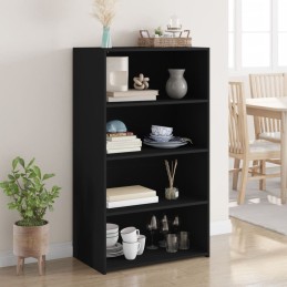 Highboard Schwarz 70x41x124...