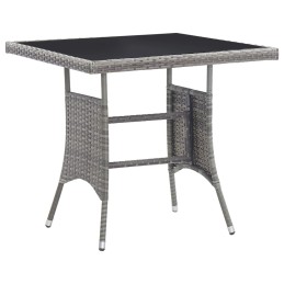 Gartentisch Grau 80x80x74...