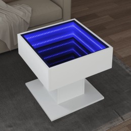 LED-Couchtisch Weiß...