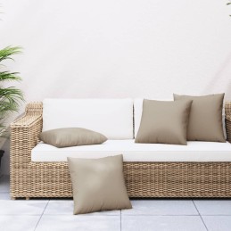 Sofakissen 4 Stk. Taupe...