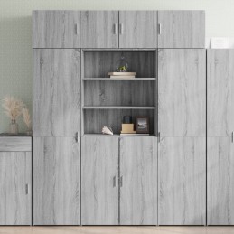 Hochschrank Grau Sonoma...