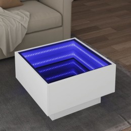 LED-Couchtisch Weiß...