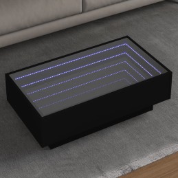 LED-Couchtisch Schwarz...