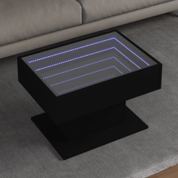 LED-Couchtisch Schwarz...