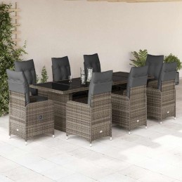 9-tlg. Garten-Bistro-Set...