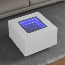 LED-Couchtisch Weiß...