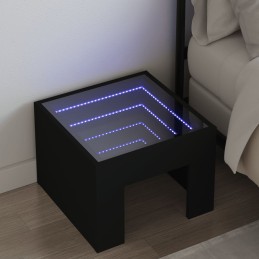 Nachttisch mit Infinity-LED...