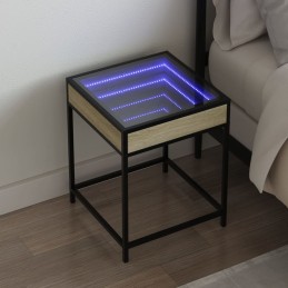 Nachttisch mit Infinity-LED...