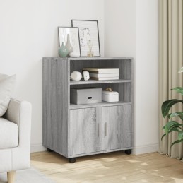Rollschrank Grau Sonoma...