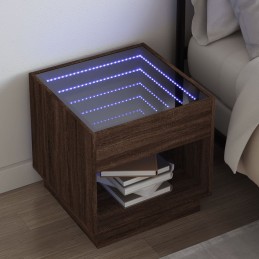 Nachttisch mit Infinity-LED...