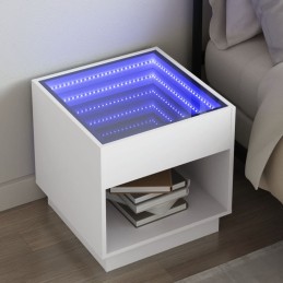 Nachttisch mit Infinity-LED...