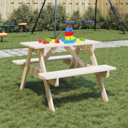 Picknicktisch für 4 Kinder...