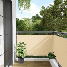 Balkon-Sichtschutz Creme...