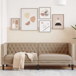 Chesterfield-Sofa 3-Sitzer...