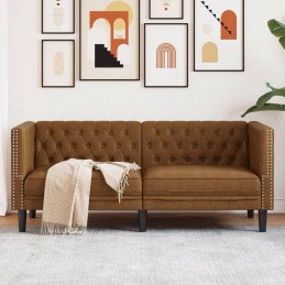 Chesterfield-Sofa 2-Sitzer...