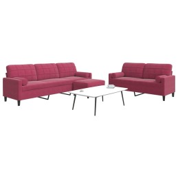 3-tlg. Sofagarnitur mit...