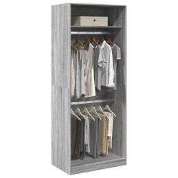 Kleiderschrank Grau Sonoma...