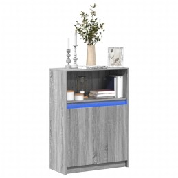 Sideboard mit LED Grau...