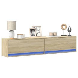 TV-Wandschrank mit LED...