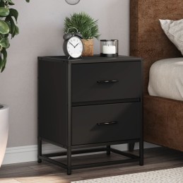 Nachttisch Schwarz 40x31x50...