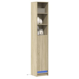 LED-Sideboard Sonoma-Eiche...