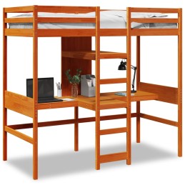 Hochbett mit Schreibtisch &...