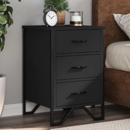 Nachttisch Schwarz 40x41x60...