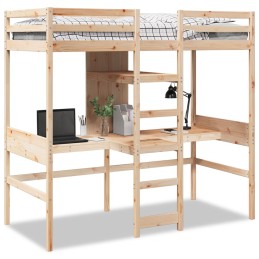 Hochbett mit Schreibtisch &...