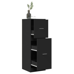 Apothekerschrank Schwarz...