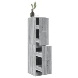 Apothekerschrank Grau...