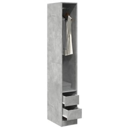Kleiderschrank Betongrau...
