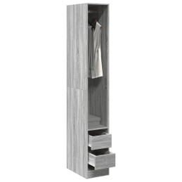 Kleiderschrank Grau Sonoma...