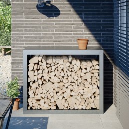 Brennholzregal 100x40x80 cm...