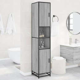 Badschrank Grau Sonoma...