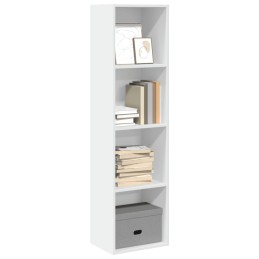 Bücherregal Weiß 40x30x152...