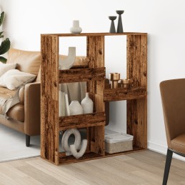 Raumteiler Altholz-Optik...