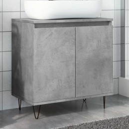 Badschrank Betongrau 58 x...